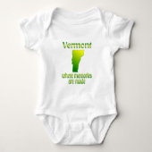 Vermont-Erinnerungen Baby Strampler (Vorderseite)