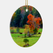 Vermont-Fall Keramikornament (Rechts)