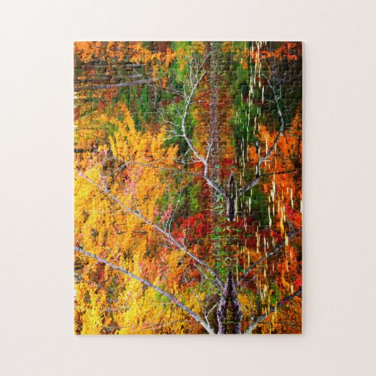 Vermont Fall Reflection Puzzle (Vertikal)