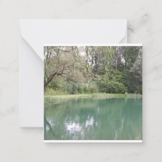 Vermont Fall Scene Card Mitteilungskarte (Vorderseite)