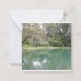 Vermont Fall Scene Card Mitteilungskarte