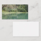 Vermont Fall Scene Card Mitteilungskarte (Vorne/Hinten)