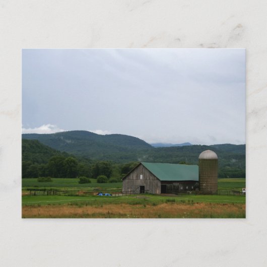 Vermont Farm Postkarte (Vorderseite)