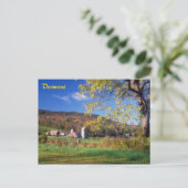 Vermont Farm Postkarte (Stehend Vorderseite)