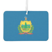 VERMONT-Flag - Autolufterfrischer (Rückseite)