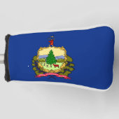 Vermont-Flagge Golf Headcover (Vorderseite)