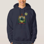 Vermont-Flagge Hoodie (Vorderseite)