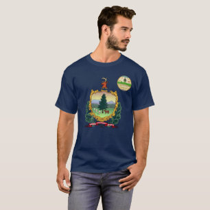 Vermont-Flagge T-Shirt