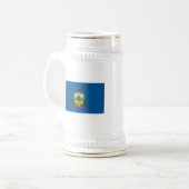 Vermont-Flaggen-Tasse Bierglas (Vorderseite Links)