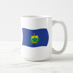 Vermont-Flaggen-Tasse Kaffeetasse