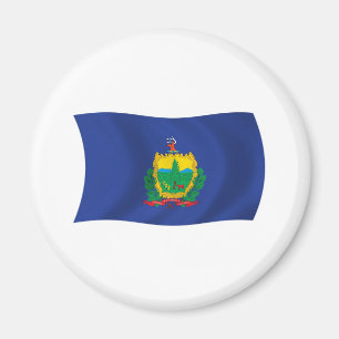 Vermont-Flaggenmagnet Magnet