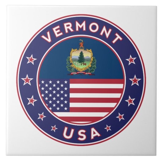 Vermont Fliese (Vorderseite)