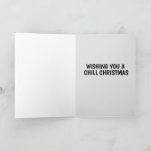 VERMONT FUNNY CHRISTMAS CARD 'WINTER DINING' DANKESKARTE (Innenseite)