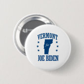 VERMONT FÜR BIDEN BUTTON (Vorne & Hinten)