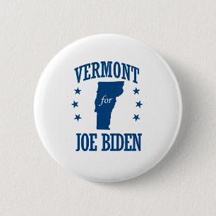 VERMONT FÜR BIDEN BUTTON