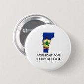 VERMONT FÜR CORY DISPONENT 2020 Knopf Button (Vorne & Hinten)