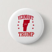 VERMONT FÜR DONALD TRUMP BUTTON (Vorderseite)
