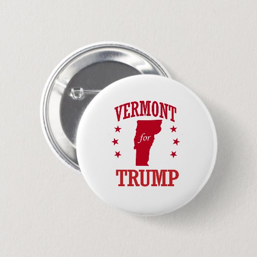 VERMONT FÜR DONALD TRUMP BUTTON (Vorne & Hinten)