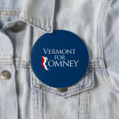 Vermont für Romney - .png Button (Beispiel)
