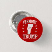 VERMONT FÜR TRUMP BUTTON (Vorne & Hinten)