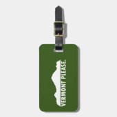 Vermont Gepäckanhänger (Vorderseite vertikal)