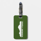 Vermont Gepäckanhänger (Rückseite vertikal)