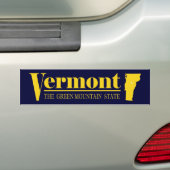 Vermont Gold Autoaufkleber (Auf Auto)