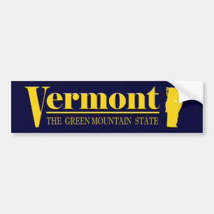 Vermont Gold Autoaufkleber