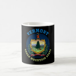 VERMONT GREEN BERGSTAAT FLAG KAFFEETASSE