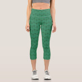 Vermont Green Capri Leggings (Vorderseite)