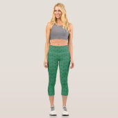 Vermont Green Capri Leggings (Vorderseite)
