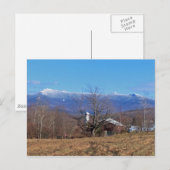 Vermont Green Mountains Postkarte (Vorne/Hinten)