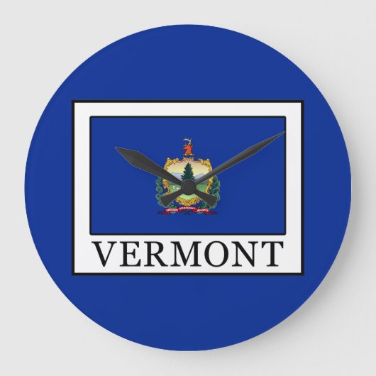 Vermont Große Wanduhr (Vorderseite)