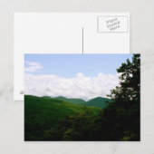 Vermont grüne Berge Postkarte (Vorne/Hinten)