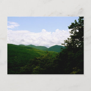 Vermont grüne Berge Postkarte