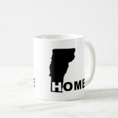 Vermont-Heimat-fernab-des-Bundesstaates-Tasse oder Kaffeetasse (VorderseiteRechts)