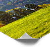 Vermont Herbst Abend View Poster (Ecke)