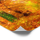 Vermont Herbst Natur Landschaft Kunst, Dichtung un Poster (Ecke)