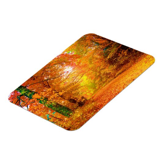 Vermont Herbstlandschaft Magnet (Linke Seite)