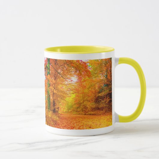Vermont Herbstlandschaft Tasse (Rechts)