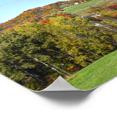 Vermont Hillside im Herbst Poster (Ecke)