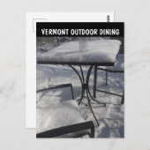 VERMONT IM FREIEN WINTERESSEN POSTCARDS POSTKARTE (Vorne/Hinten)