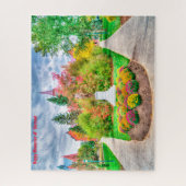 Vermont im Herbst. Jigsaw Puzzle (Vertikal)