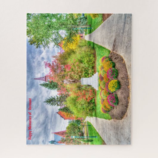 Vermont im Herbst. Jigsaw Puzzle (Vertikal)