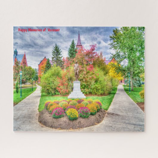 Vermont im Herbst. Jigsaw Puzzle (Horizontal)