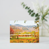 Vermont im Herbst Postkarte (Stehend Vorderseite)