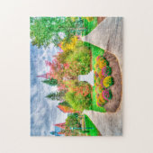 Vermont im Herbst. Puzzle (Vertikal)