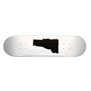 Vermont in Schwarz und Weiß Skateboard