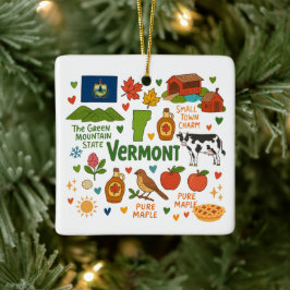 Vermont Individuelle Familienreise Weihnachten Keramikornament