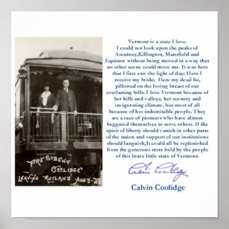 "Vermont ist ein Staat I Liebe" Gerahmtes Poster